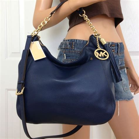 navy blue michael kors purse|blue jean michael kors purse.